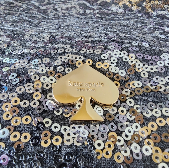 NFS✨️NWT✨️RARE Kate Spade Limited Edition Story Book Lined Vivienne Glitter Bag - Picture 10 of 16